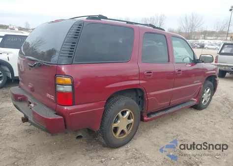 2005 GMC Yukon Denali из США, поврежденный, VIN 1GKEK63U85J149280